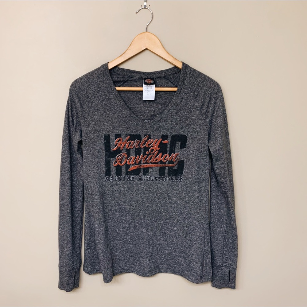 VINTAGE HARLEY DAVIDSON LONG-SLEEVE